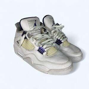 Jordan 4 Retro Mid Purple Metallic Men's Size 8 CT8527-115